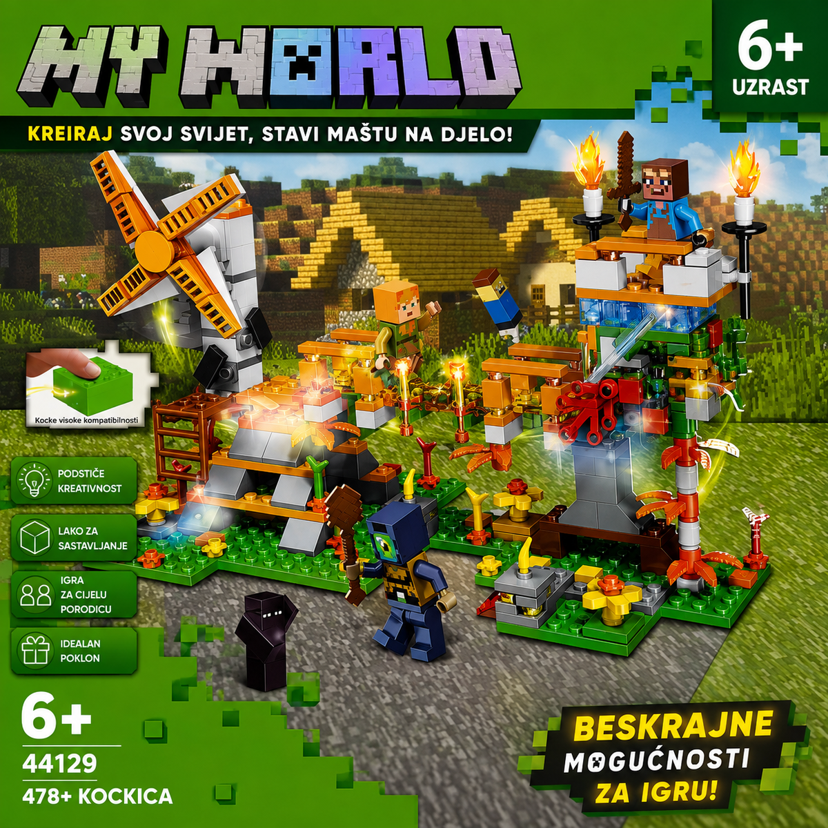 MINECRAFT KOCKICE
