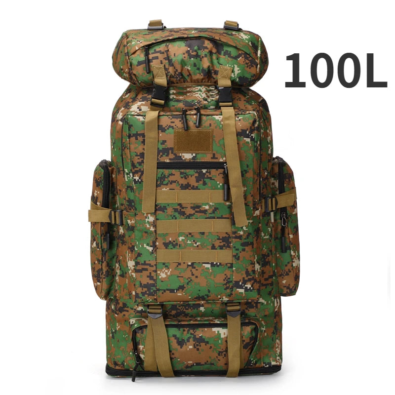 XXL Taktički Planinarski Ranac 80L/100L – Spreman za svaku avanturu