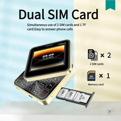 i19 Pro – Rotirajući Mini Mobilni Telefon