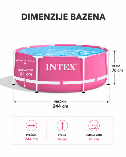 Intex Pink Bazeni