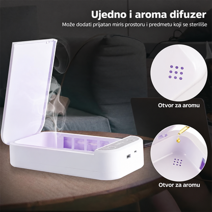 MultiClean 2u1 Višenamjenski Sterilizator + Aroma Difuzer