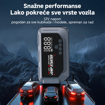 K3 5u1 Jump Starter i Kompresor za Gume