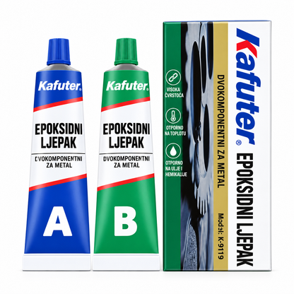 Kafuter A+B Epoksidni Ljepak za Metal
