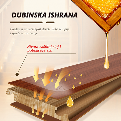 WoodGuard™ Sprej sa Prirodnim Pčelinjim Voskom 1+1 GRATIS