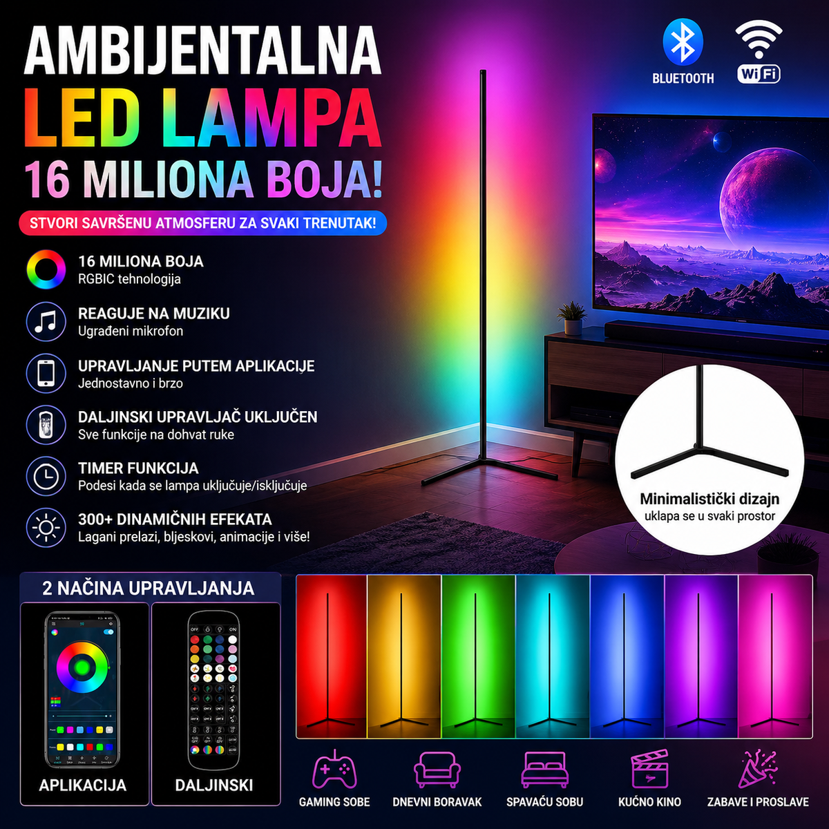 Ambijentalna LED Lampa