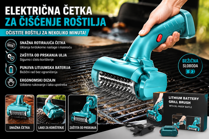 Električna Četka za Čišćenje Roštilja