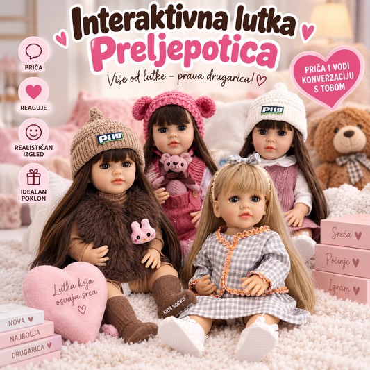 Interaktivna Lutka Preljepotica- Lutka Koja Vodi Konverzaciju Sa Tobom