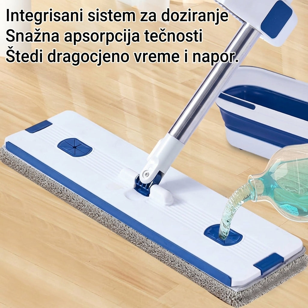 Flat Mop Set