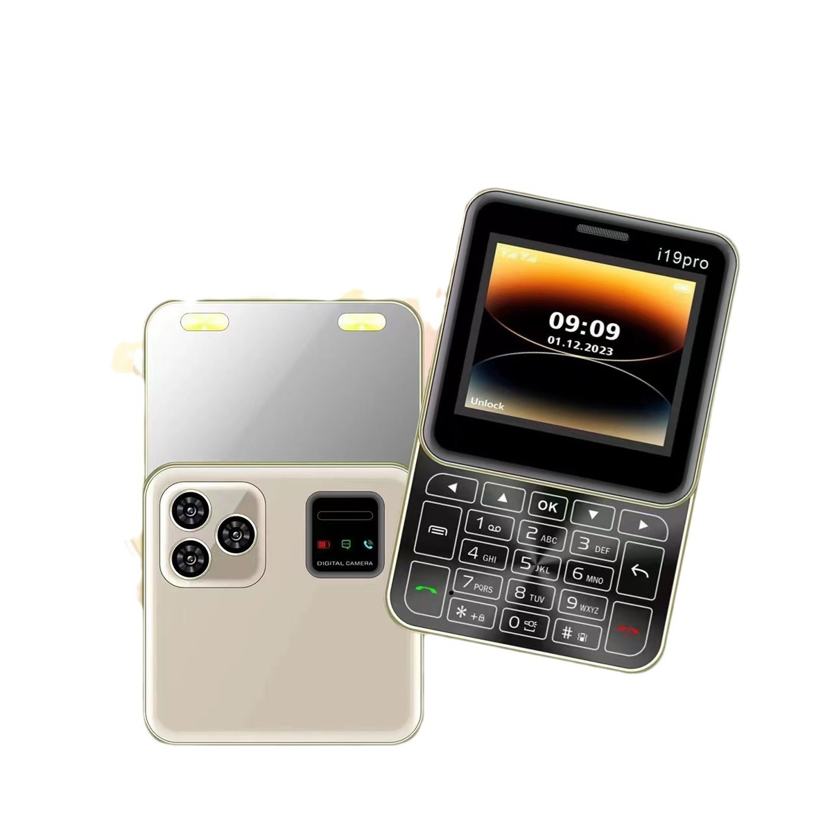 i19 Pro – Rotirajući Mini Mobilni Telefon