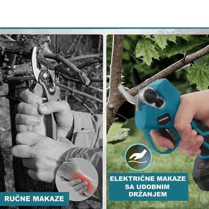 Električne Makaze za Orezivanje + 2 Baterije GRATIS