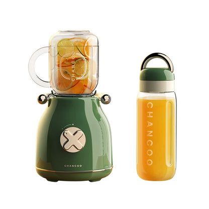 Mini Retro Blender-Sokovnik s Dvije Boce