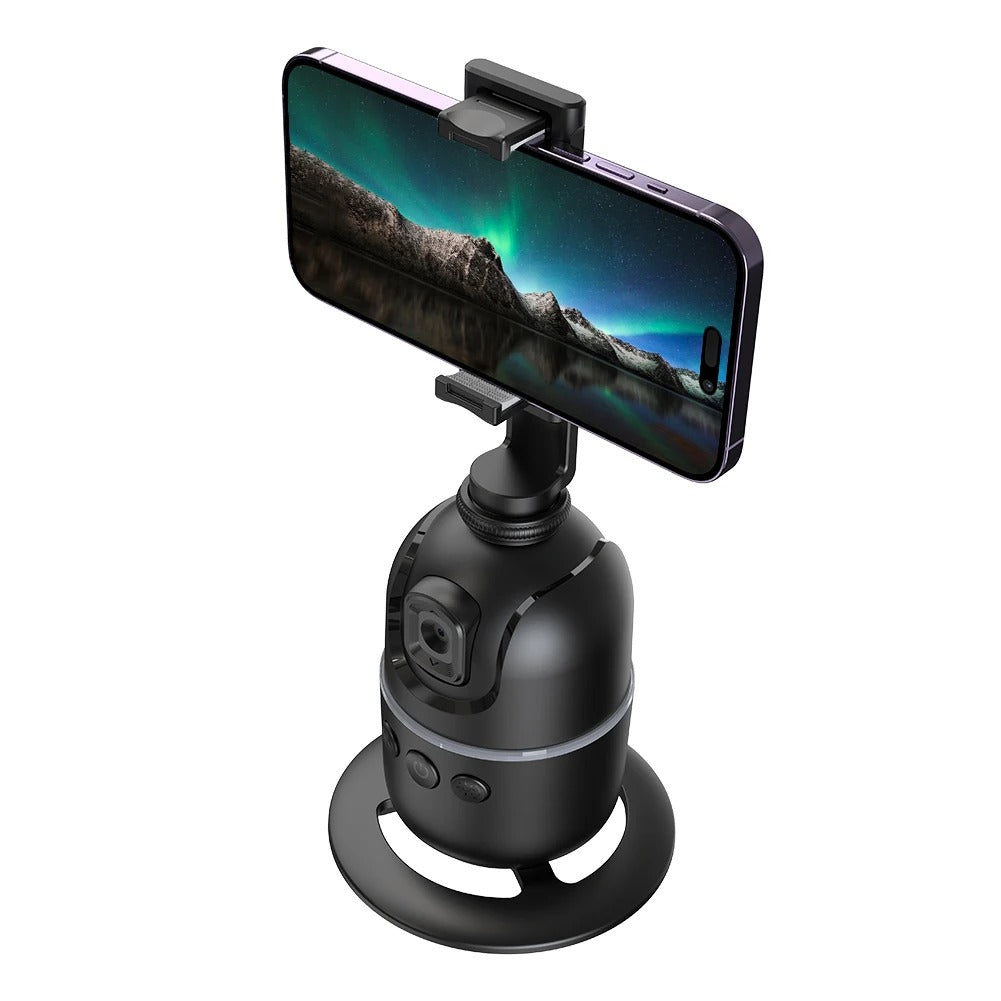 Pametni Selfie Držač za Telefon sa Automatskim Praćenjem – 360° Rotacija