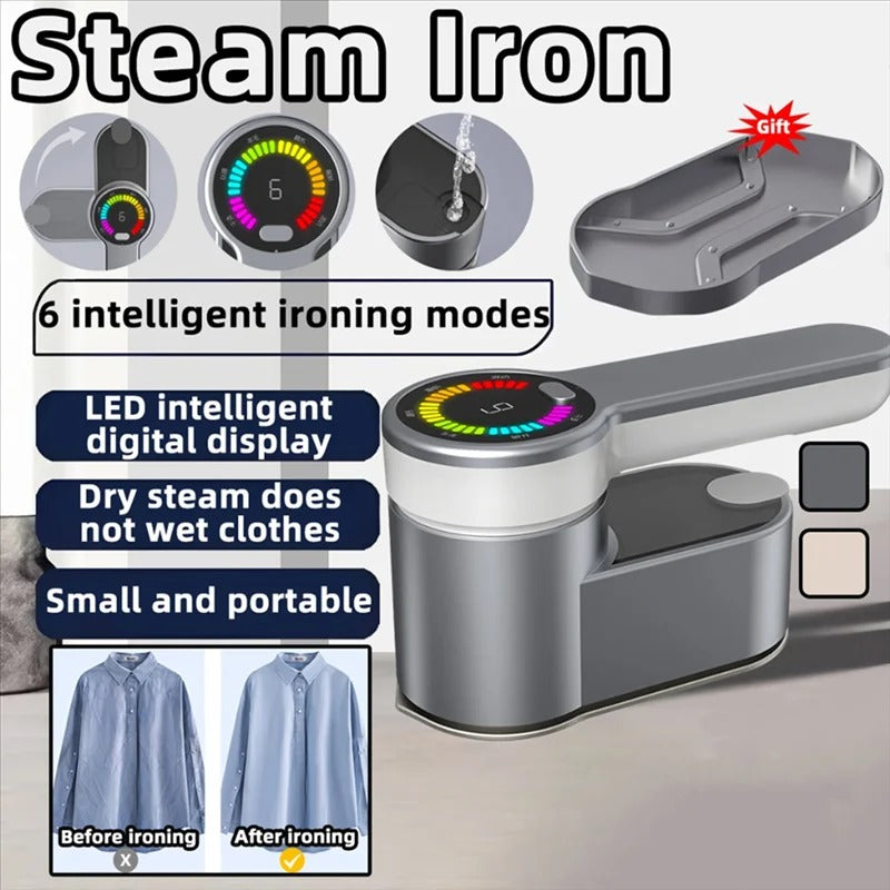 SmartSteam Pro – Ručni Parni Peglač sa Digitalnim Displejem (2u1)