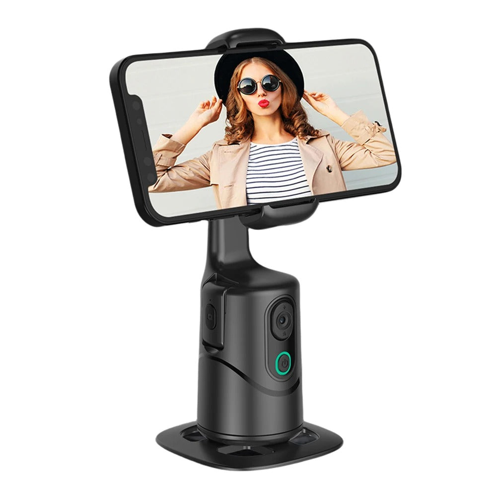 Pametni Selfie Držač za Telefon sa Automatskim Praćenjem – 360° Rotacija