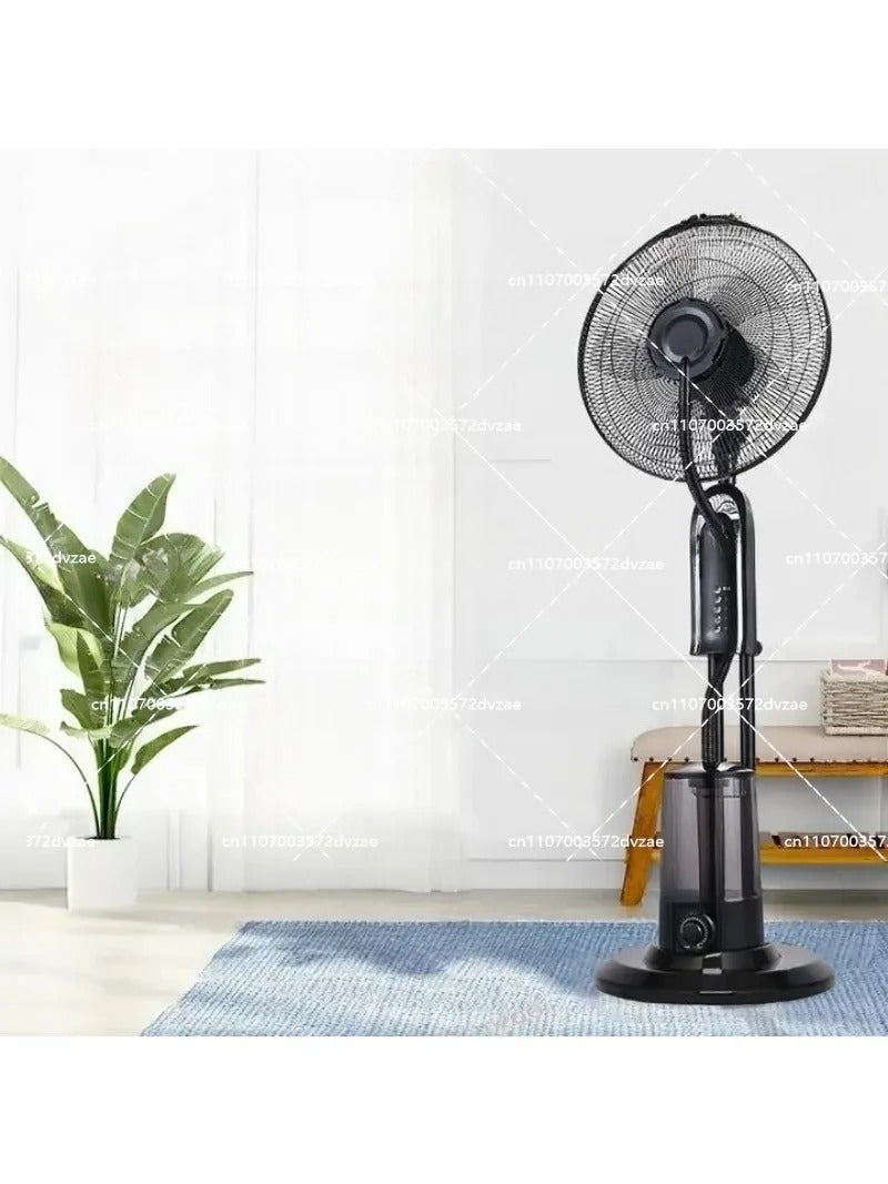 Premium Podni Ventilator sa Vodenom Maglom i Daljinskim Upravljačem