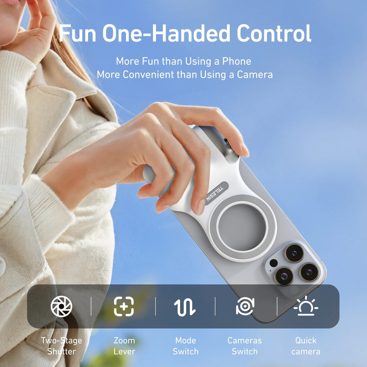 FotoGrip – Magnetni Držač za Telefon