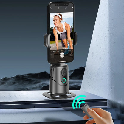 Pametni Selfie Držač za Telefon sa Automatskim Praćenjem – 360° Rotacija