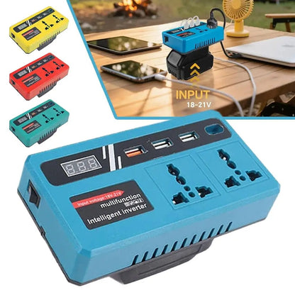 AUTO Pretvarač sa 12V na 220V (USB + Kućna Utičnica)