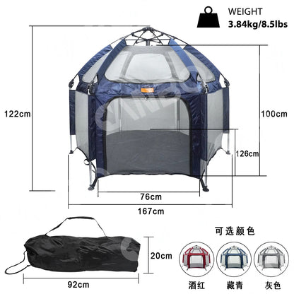 Kid&Pet Zone™ Višenamjenski Pop-Up Šator i Ogradica