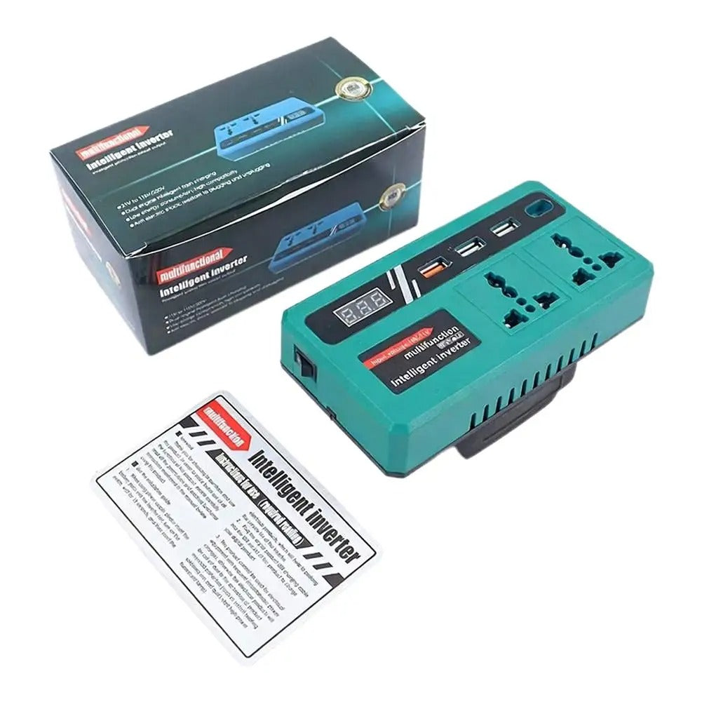 AUTO Pretvarač sa 12V na 220V (USB + Kućna Utičnica)