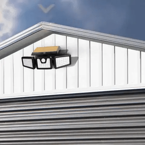 Trostrani Solarni LED Reflektor 15W DMD sa Senzorom
