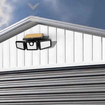 Trostrani Solarni LED Reflektor 15W DMD sa Senzorom